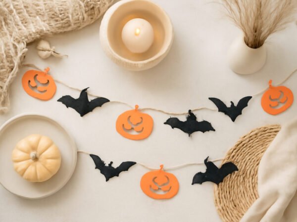 Selbstgemachte Halloween Deko — der Weg zum Ergebnis