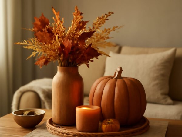 Selbstgemachte Herbstdeko aus Holz ohne Vorkenntnisse