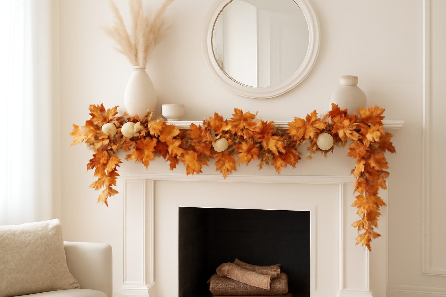 Selbstgemachte Herbstdeko für kleine Wohnungen