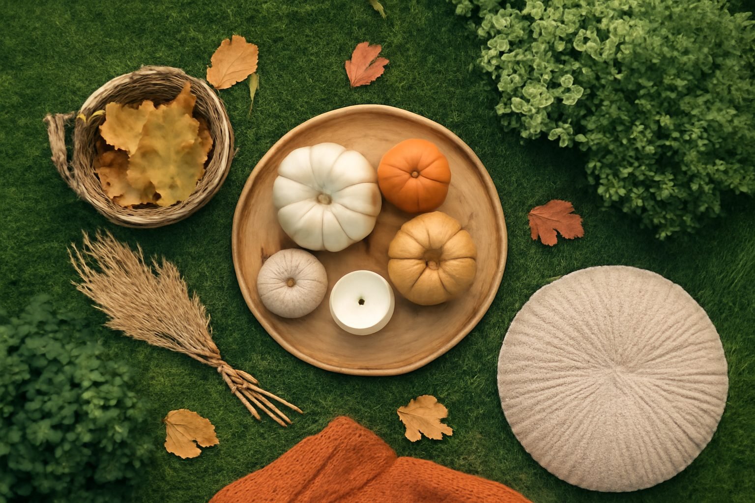 Selbstgemachte Herbstdeko Outdoor ohne Vorkenntnisse