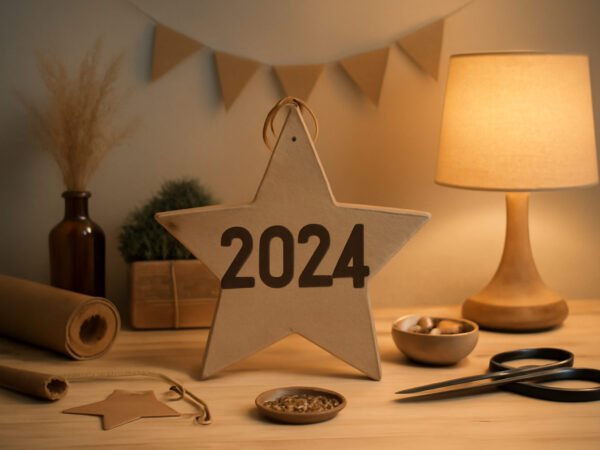 Selbstgemachte Silvester Dekoration: 6 Schritte zum Ergebnis