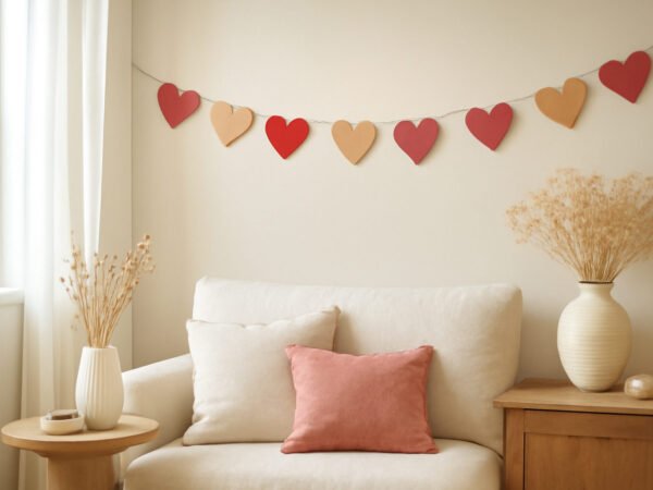 Selbstgemachte Valentinstag Deko: 5 Schritte zum Ergebnis