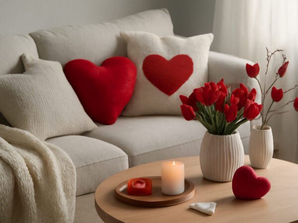Selbstgemachte Valentinstag Dekoration in 6 Schritten