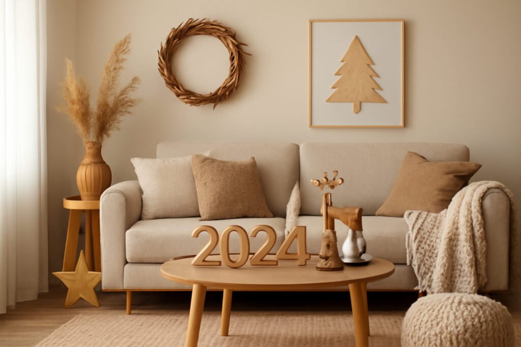 Silvester Dekoration aus Holz — kurz und verständlich
