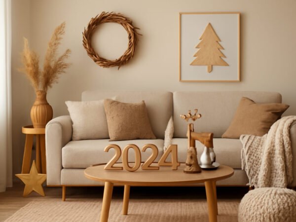 Silvester Dekoration aus Holz — kurz und verständlich