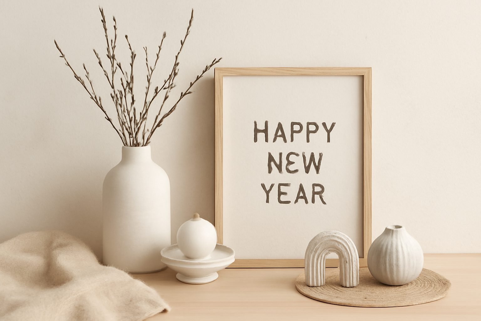 Silvester Dekoration Minimalistisch — 25 einfache Varianten