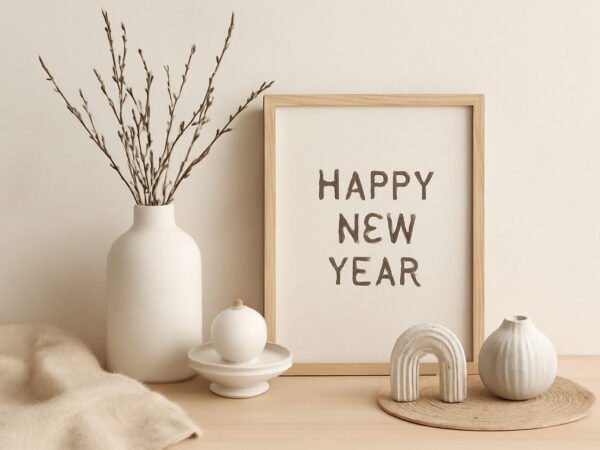 Silvester Dekoration Minimalistisch — 25 einfache Varianten