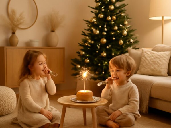 Silvester mit Kindern zuhause feiern — günstig statt teuer