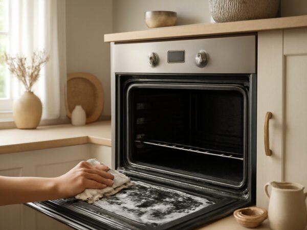 Stark Verschmutzten Backofen reinigen ohne Vorkenntnisse