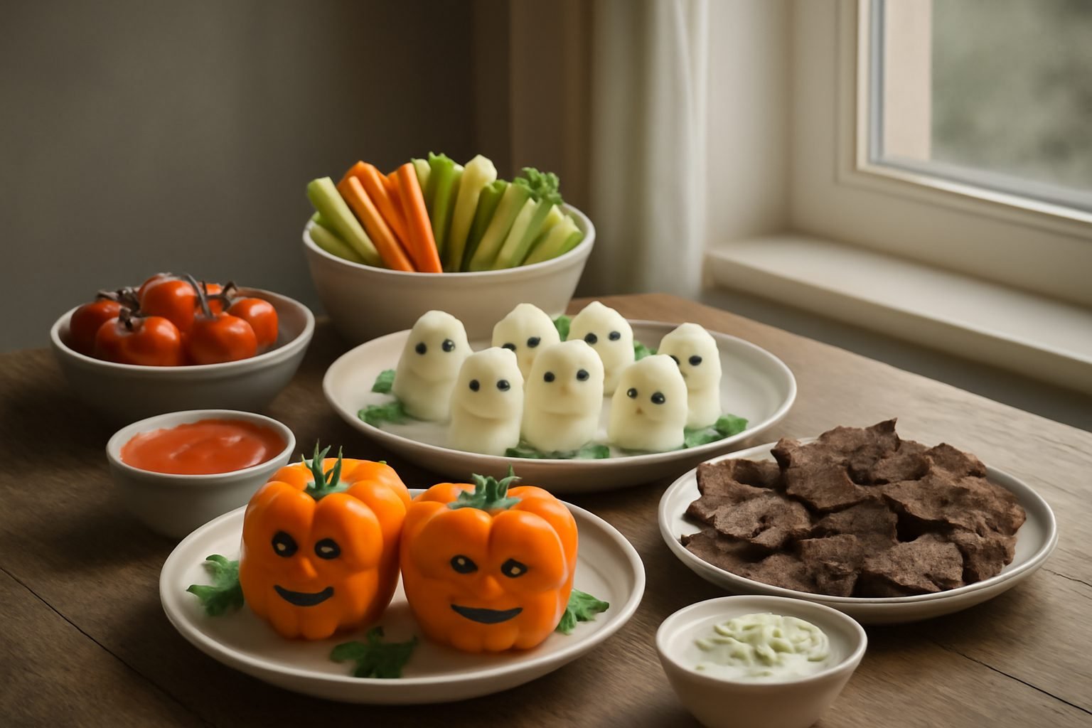 Süße Halloween Party Snacks — der Weg zum Ergebnis