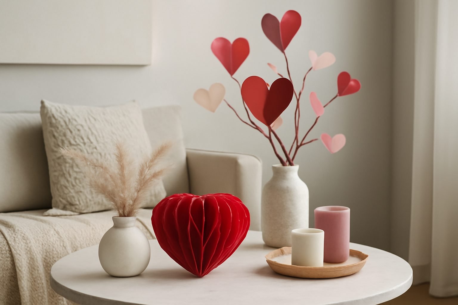 Valentinstag Deko aus Papier: 12 Ideen für jeden Geschmack