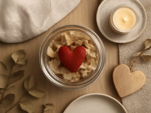 Valentinstag Dekoration im Glas — 11 einfache Varianten