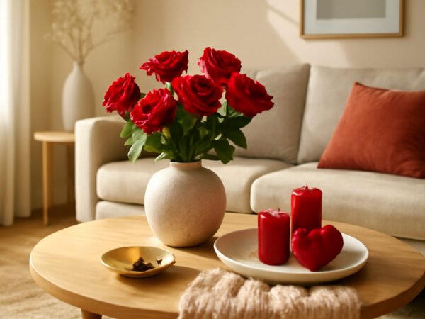 Valentinstag Dekoration Minimalistisch