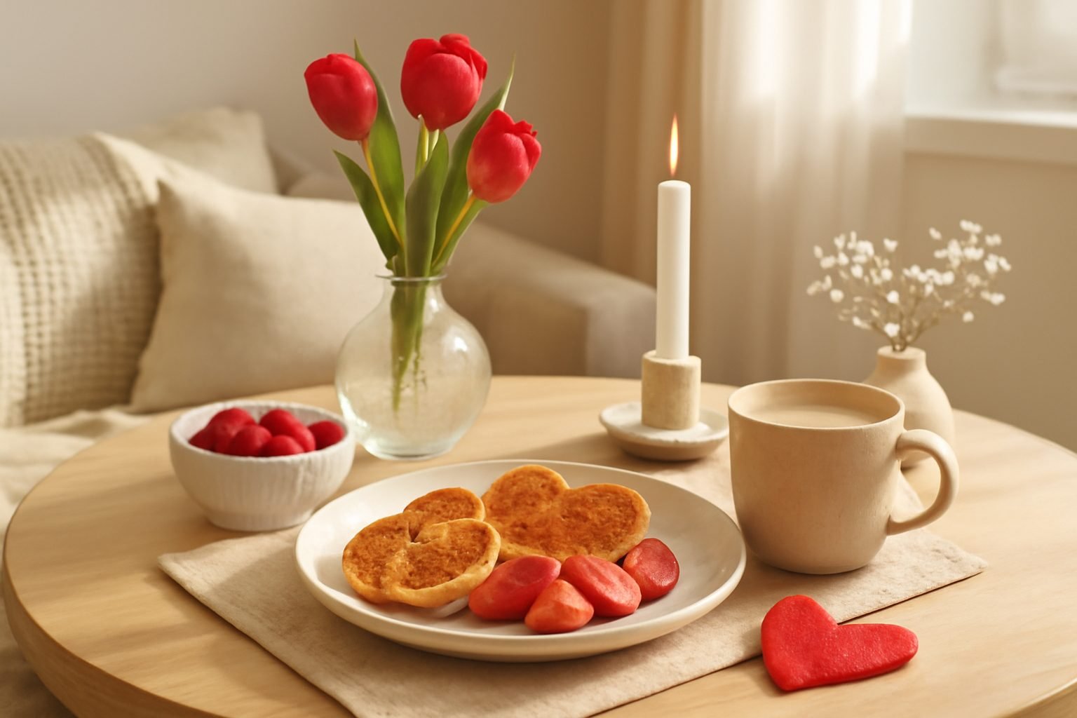 Valentinstag Frühstück fürs Buffet: 10 Ideen für wenig Geld