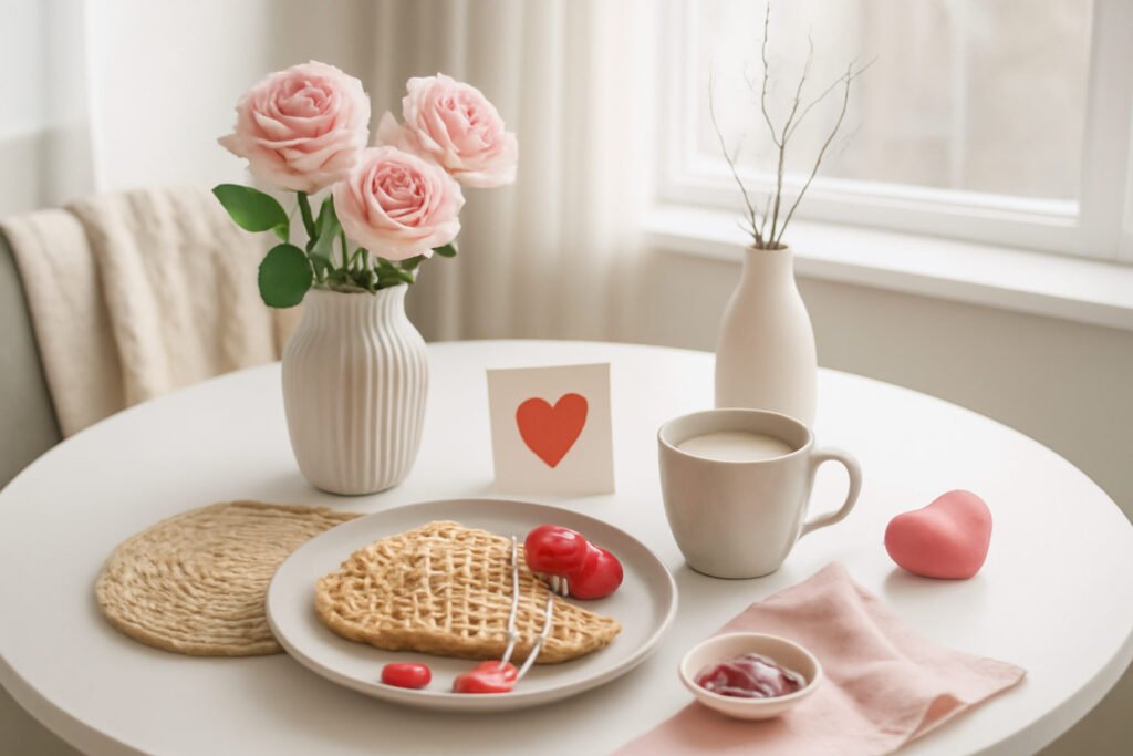 Valentinstag Frühstück schnell gemacht