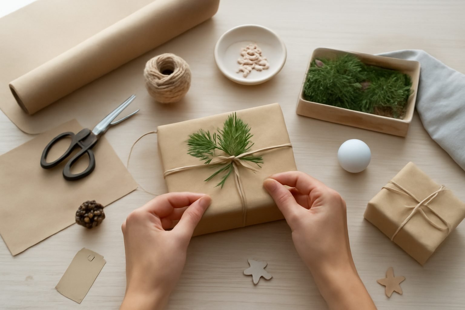 Weihnachtsgeschenke basteln: 6 Schritte zum Ergebnis
