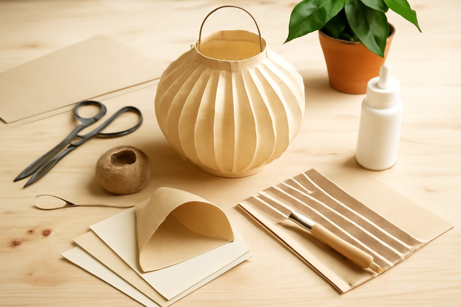 Weihnachtsgeschenke für Eltern basteln aus Papier