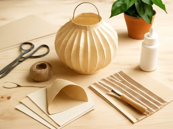 Weihnachtsgeschenke für Eltern basteln aus Papier