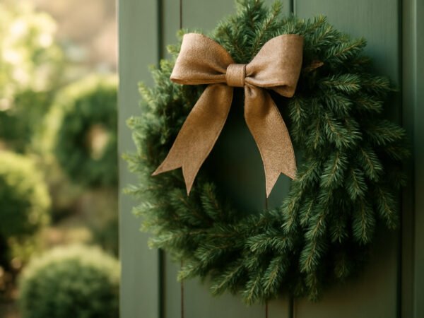 10 Türkränze für draußen zu Weihnachten