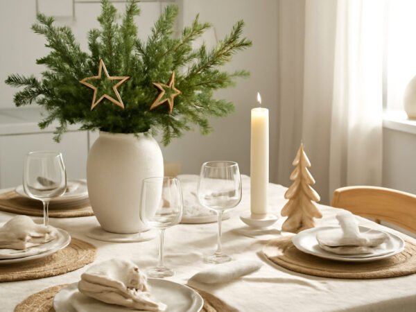 20 moderne Tischdeko Ideen für Weihnachten