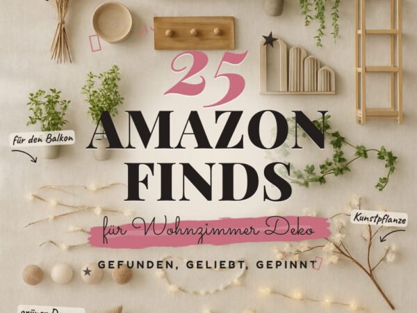 25 Amazon-Finds für Wohnzimmer Deko, die sofort Freude machen