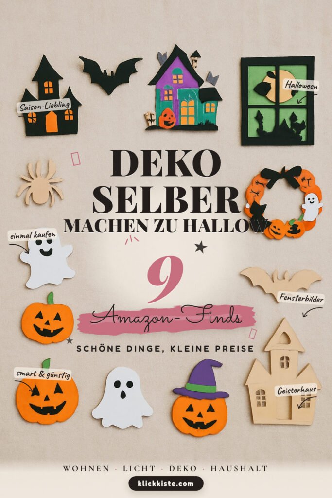 Deko selber machen zu Halloween: 9 Amazon-Finds, schnell gebastelt