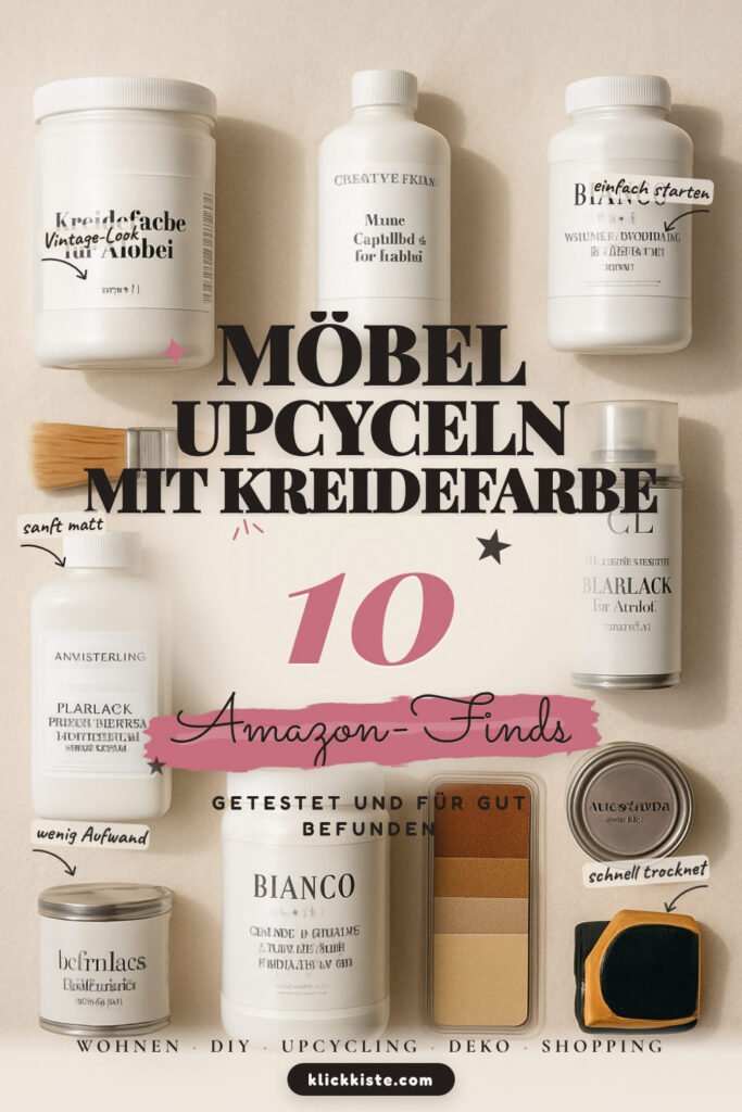 Möbel upcyceln mit Kreidefarbe: 10 Amazon-Finds, sofort loslegen