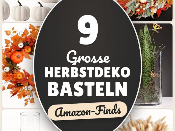 Große Herbstdeko basteln: 9 Amazon-Finds, für Flur und Tür