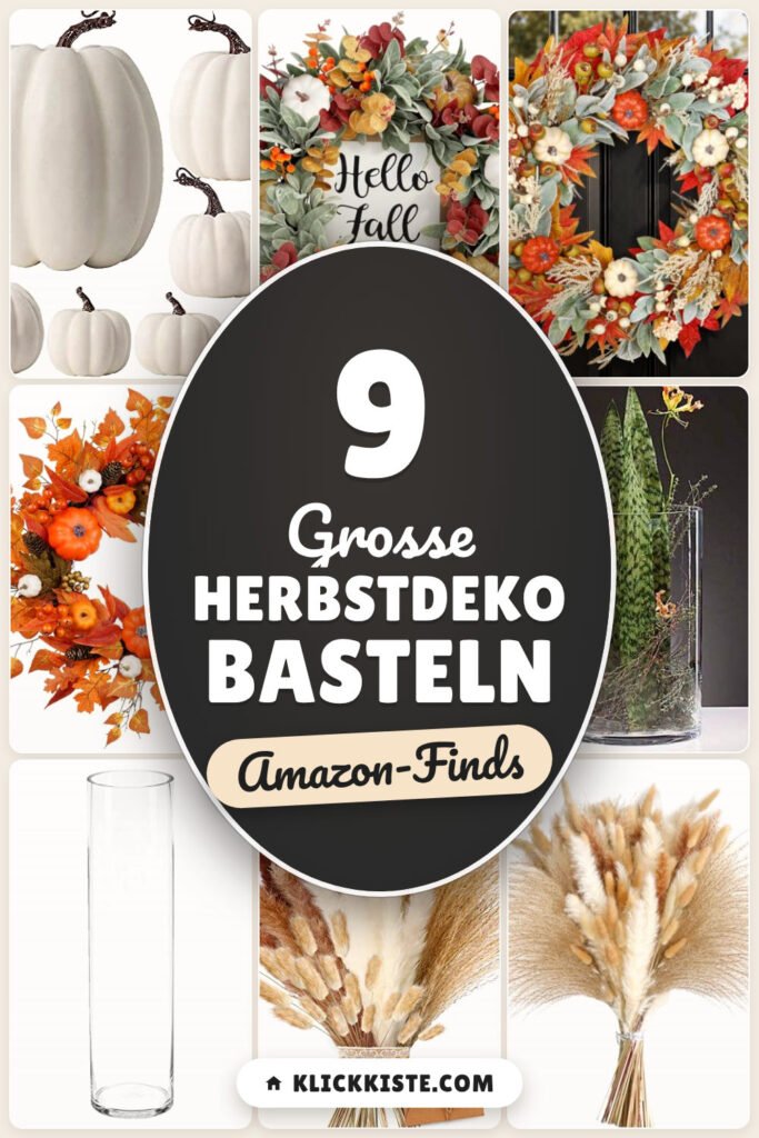 Große Herbstdeko basteln: 9 Amazon-Finds, für Flur und Tür