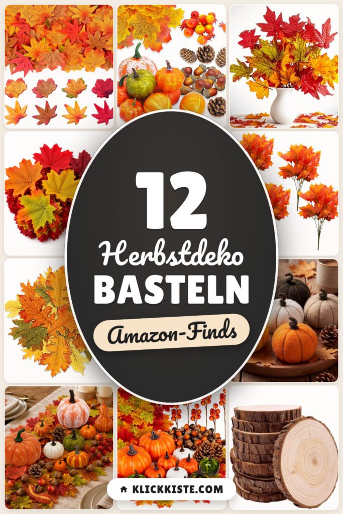 Herbstdeko basteln: 12 Amazon-Finds, schnell dekoriert