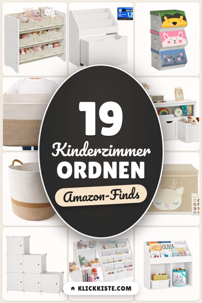 Kinderzimmer ordnen: 19 Amazon-Finds, mehr Platz & weniger Chaos