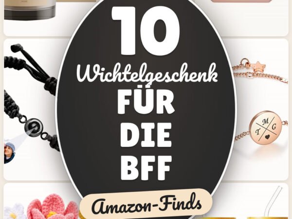 Wichtelgeschenk für die BFF: 10 Amazon-Finds, persönlich & klein