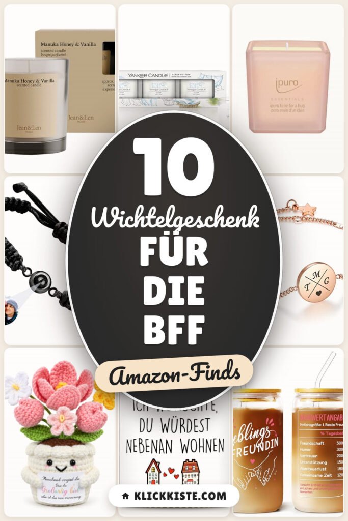 Wichtelgeschenk für die BFF: 10 Amazon-Finds, persönlich & klein