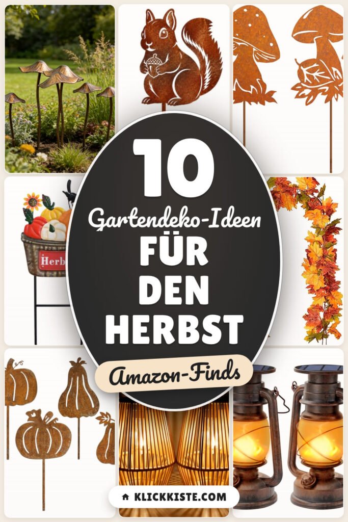 Gartendeko-Ideen für den Herbst: 10 Amazon-Finds, schnell nachgemacht