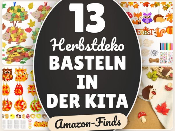 Herbstdeko basteln in der Kita: 13 Amazon-Finds, schnell startklar