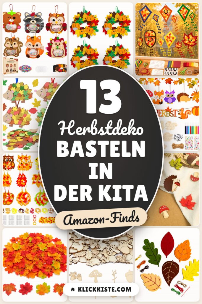 Herbstdeko basteln in der Kita: 13 Amazon-Finds, schnell startklar