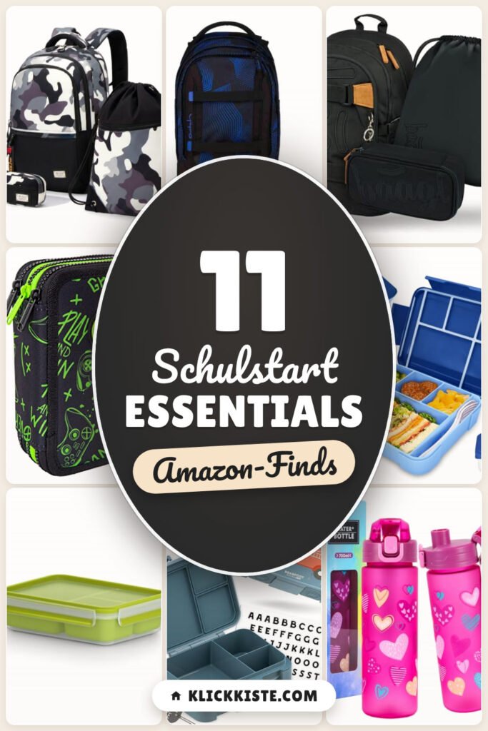 Schulstart Essentials: 11 Amazon-Finds, schnell startklar