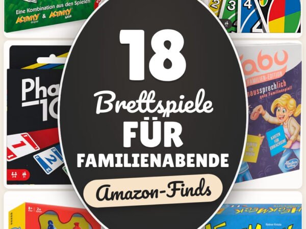 Brettspiele für Familienabende: 18 Amazon-Finds, schnell erklärt