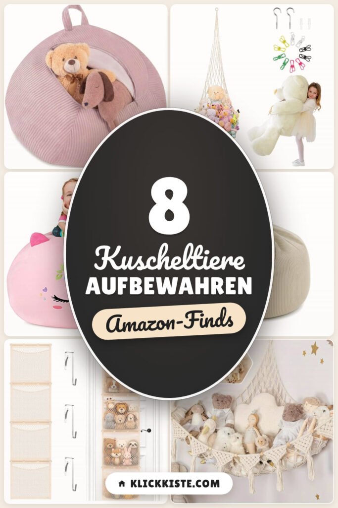 Kuscheltiere aufbewahren: 8 Amazon-Finds, ordentlich und süß