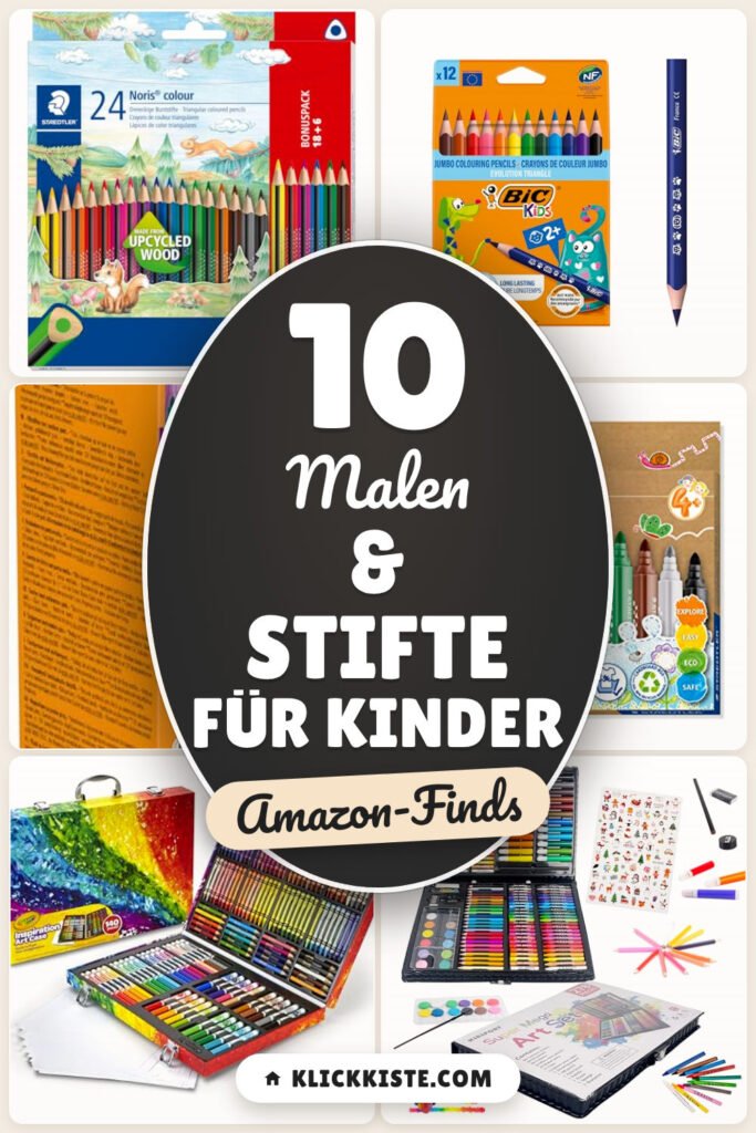 Malen & Stifte für Kinder: 10 Amazon-Finds, kreativ ohne Chaos