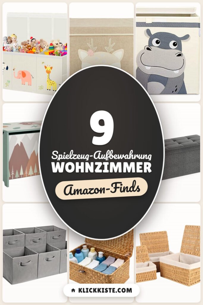 Spielzeug-Aufbewahrung Wohnzimmer: 9 Amazon-Finds, ohne Chaos