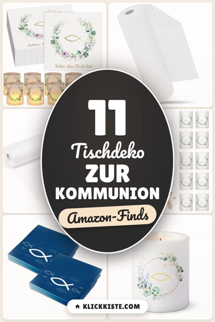 Tischdeko zur Kommunion: 11 Amazon-Finds, festlich schlicht umsetzen