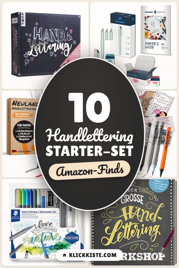 Handlettering Starter-Set: 10 Amazon-Finds, alles für den Start