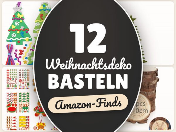 Weihnachtsdeko basteln: 12 Amazon-Finds, alles für deinen DIY-Look