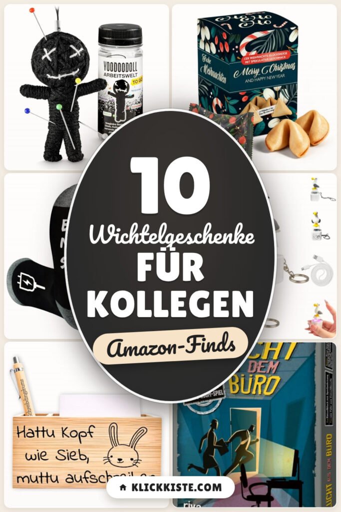 Wichtelgeschenke für Kollegen: 10 Amazon-Finds, klein & witzig