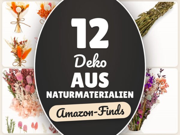 Deko aus Naturmaterialien: 12 Amazon-Finds, für alle Saisons