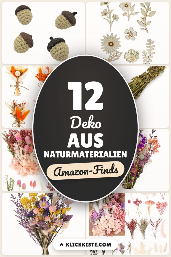 Deko aus Naturmaterialien: 12 Amazon-Finds, für alle Saisons