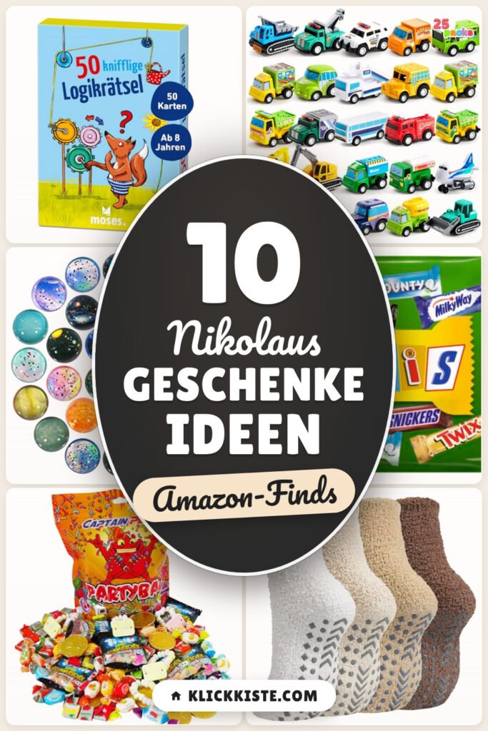 Nikolaus Geschenke Ideen: 10 Amazon-Finds, schnell befüllt