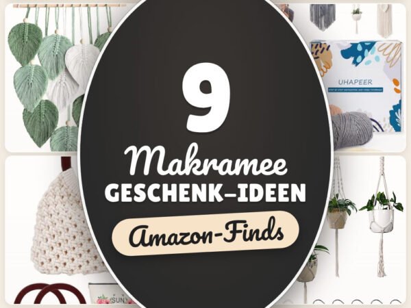 Makramee Geschenk-Ideen: 9 Amazon-Finds, für Boho-Fans