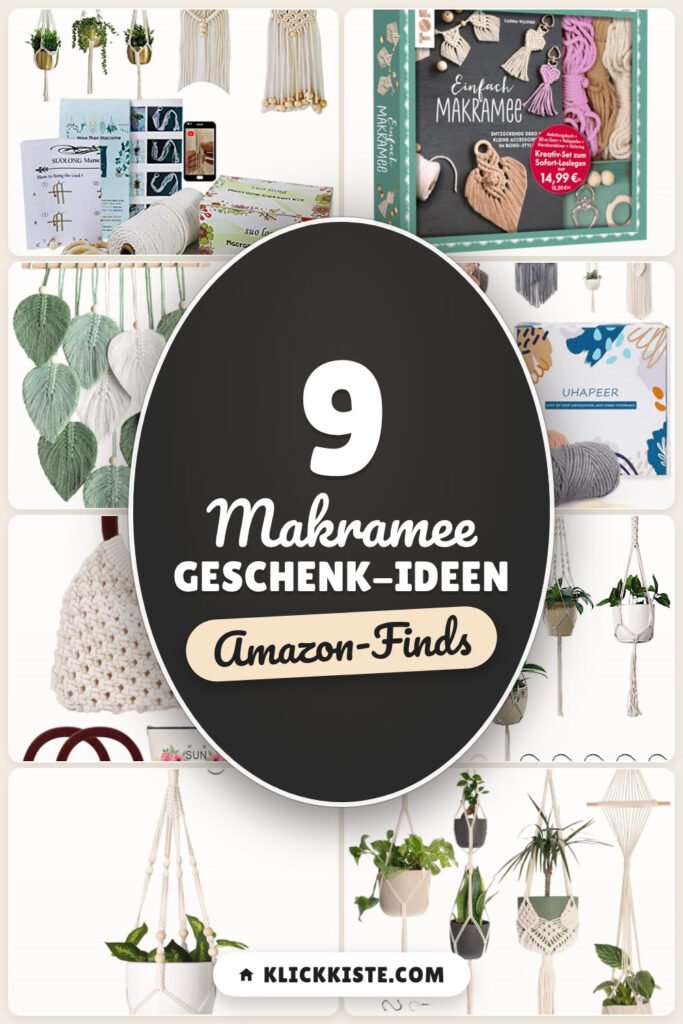 Makramee Geschenk-Ideen: 9 Amazon-Finds, für Boho-Fans